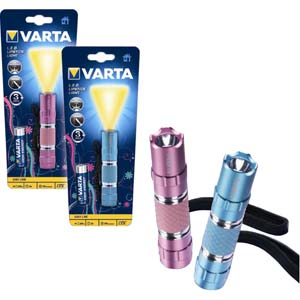 Varta Consumer 16617 101 421 Lipstick Light 1AA mit 0,5W LED, 19lm LED  Stableuchte für Mignon AA Zelle - Batteriehandel Velbert